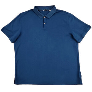 CALVIN Klein Blue Casual Polo Shirt